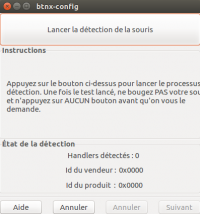 Détection automatique des boutons