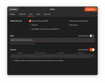 Capture IPv4